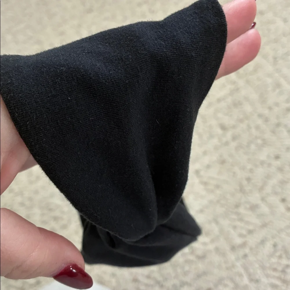 Black Knotted Classic Basic Headband